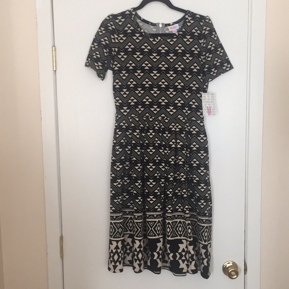 M LuLaRoe Amelia‎ Dress G04 1117